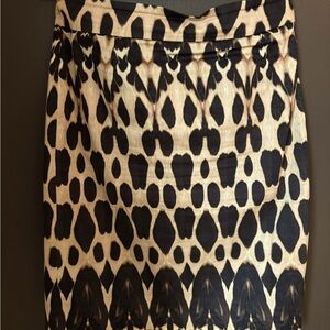 Animal Print Skirt